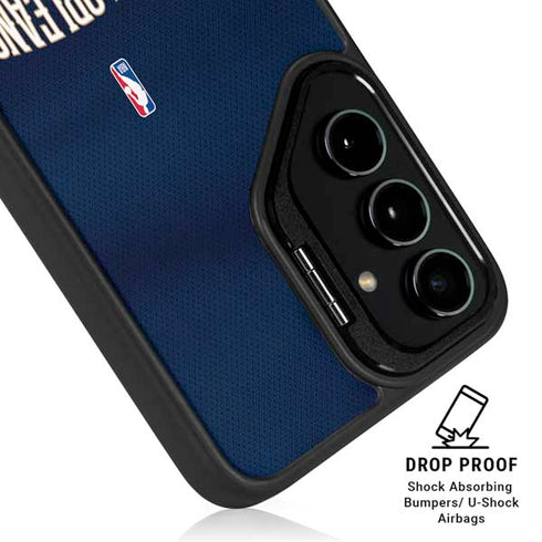 NBA New Orleans Pelicans Jersey Galaxy S25 Ultra Kickstand Case